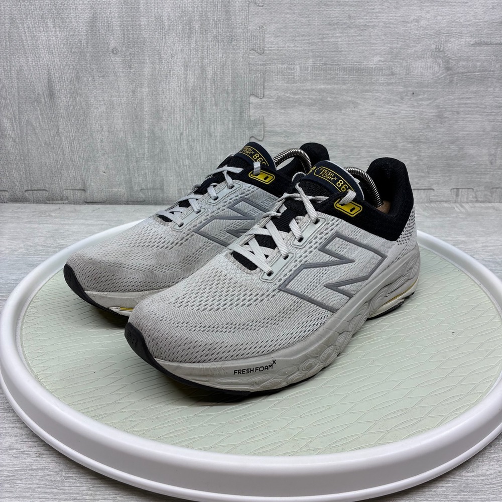 New Balance‎ Fresh Foam X 860v14 Mens 10 Grey Black Running Shoes M860G14